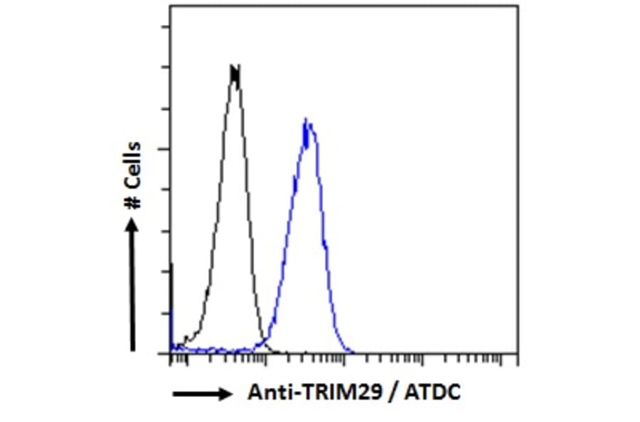 Flow Cytometry - Anti-TRIM29 Antibody (A84758) - Antibodies.com