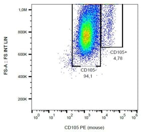Flow Cytometry - Anti-CD105 Antibody [MJ7/18] (PE) (A85534) - Antibodies.com