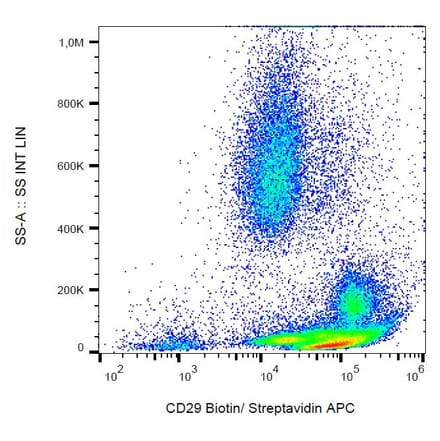 Flow Cytometry - Anti-Integrin beta 1 Antibody [MEM-101A] (Biotin) (A85542)