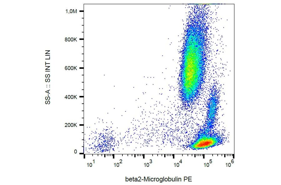 Flow Cytometry - Anti-beta 2 Microglobulin Antibody [B2M-01] (PE) (A85541) - Antibodies.com