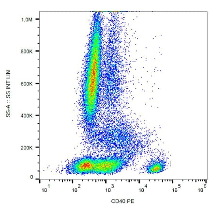 Flow Cytometry - Anti-CD40 Antibody [HI40a] (PE) (A85558) - Antibodies.com