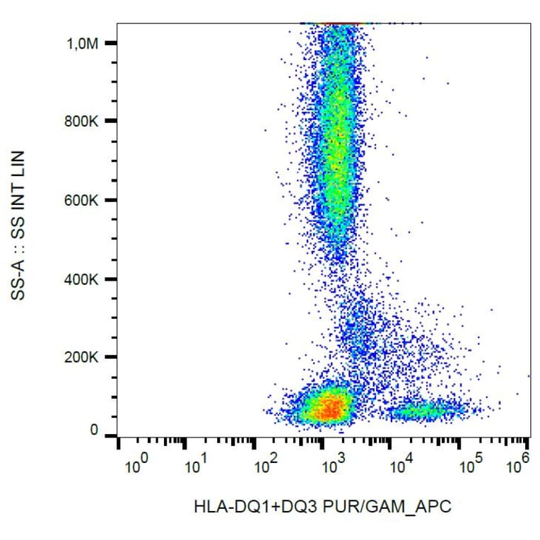 Flow Cytometry - Anti-HLA DQ1 + HLA DQ3 Antibody [HL-37] (A85585) - Antibodies.com