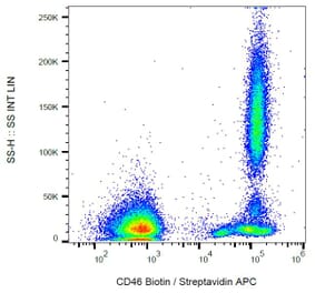 Flow Cytometry - Anti-CD46 Antibody [MEM-258] (Biotin) (A85622)