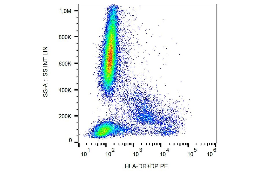 Flow Cytometry - Anti-HLA DR + HLA DP Antibody [MEM-136] (PE) (A85626) - Antibodies.com