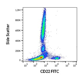 Flow Cytometry - Anti-CD22 Antibody [IS7] (FITC) (A85646)