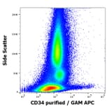 Flow Cytometry - Anti-CD34 Antibody [QBEnd-10] - BSA and Azide free (A85659)