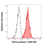 Flow Cytometry - Anti-CD32 Antibody [3D3] (A85676)