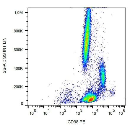 Flow Cytometry - Anti-CD98 Antibody [MEM-108] (PE) (A85678)