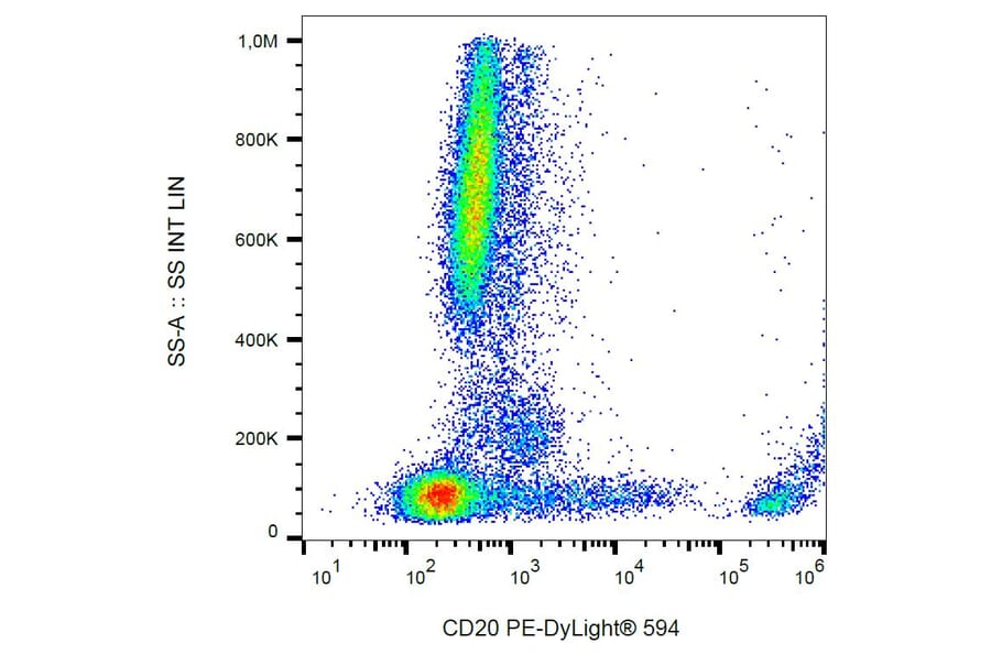 Flow Cytometry - Anti-CD20 Antibody [2H7] (PE-DyLight® 594) (A85693) - Antibodies.com