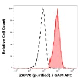 Flow Cytometry - Anti-ZAP70 Antibody [ZAP-03] (A85696)
