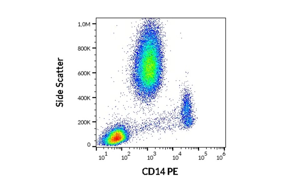 Flow Cytometry - Anti-CD14 Antibody [MEM-18] (PE) (A85709)