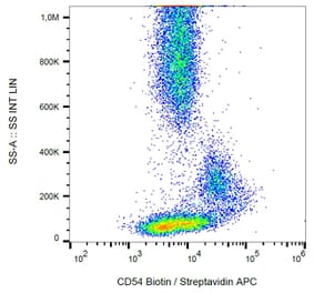 Flow Cytometry - Anti-ICAM1 Antibody [1H4] (Biotin) (A85719) - Antibodies.com