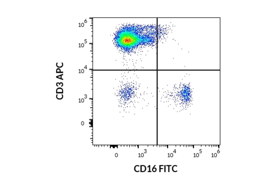 Flow Cytometry - Anti-CD16 Antibody [LNK16] (FITC) (A85763)