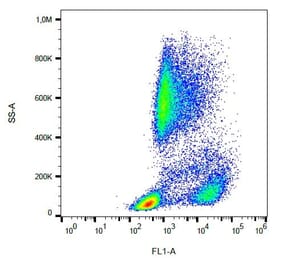 Flow Cytometry - Anti-CD62P Antibody [AK4] (FITC) (A85789) - Antibodies.com