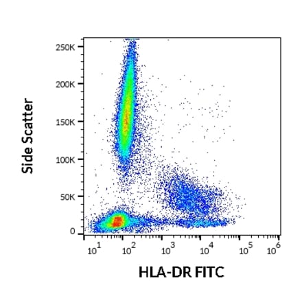 Flow Cytometry - Anti-HLA DR Antibody [MEM-12] (FITC) (A85716) - Antibodies.com