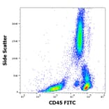 Flow Cytometry - Anti-CD45 Antibody [2D1] (FITC) (A85816)