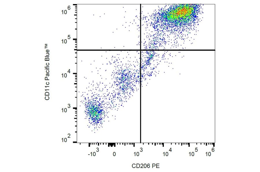 Flow Cytometry - Anti-CD206 Antibody [15-2] (PE) (A85830) - Antibodies.com