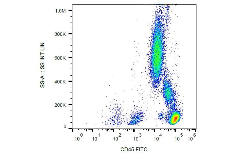 Flow Cytometry - Anti-CD45 Antibody [MEM-28] (FITC) (A85881)