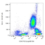 Flow Cytometry - Anti-CD45 Antibody [MEM-28] (PE-DyLight® 594) (A85886) - Antibodies.com