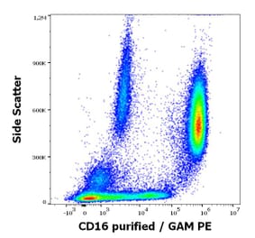 Flow Cytometry - Anti-CD16 Antibody [MEM-154] (A85901)