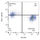 Flow Cytometry - Anti-NTAL Antibody [NAP-07] (PE) (A85920)
