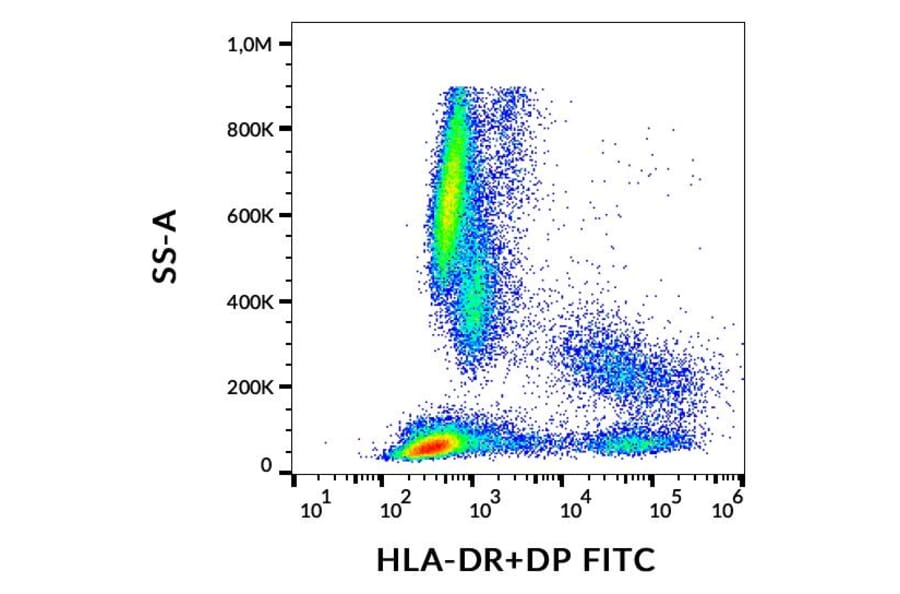 Flow Cytometry - Anti-HLA DR + HLA DP Antibody [HL-38] (FITC) (A85925)