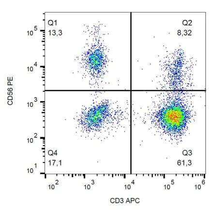 Flow Cytometry - Anti-NCAM1 Antibody [MEM-188] (PE) (A85971)