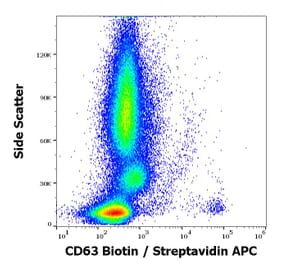 Flow Cytometry - Anti-CD63 Antibody [MEM-259] (Biotin) (A85980)
