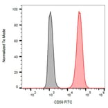 Flow Cytometry - Anti-CD59 Antibody [MEM-43] (FITC) (A85983) - Antibodies.com
