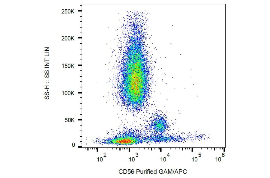 Flow Cytometry - Anti-CD56 Antibody [MEM-188] (A85986) - Antibodies.com
