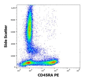 Flow Cytometry - Anti-CD45RA Antibody [MEM-56] (PE) (A86005)