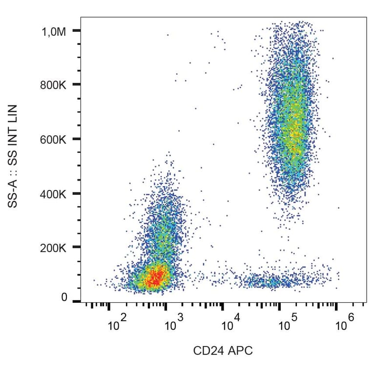 Flow Cytometry - Anti-CD24 Antibody [SN3] (APC) (A86012)