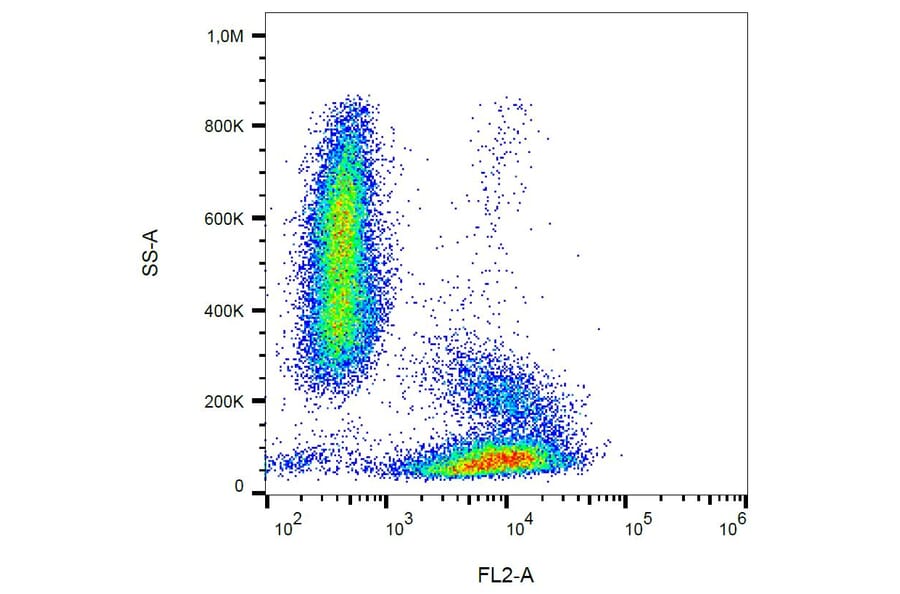 Flow Cytometry - Anti-Integrin alpha 4 Antibody [9F10] (PE) (A86029) - Antibodies.com
