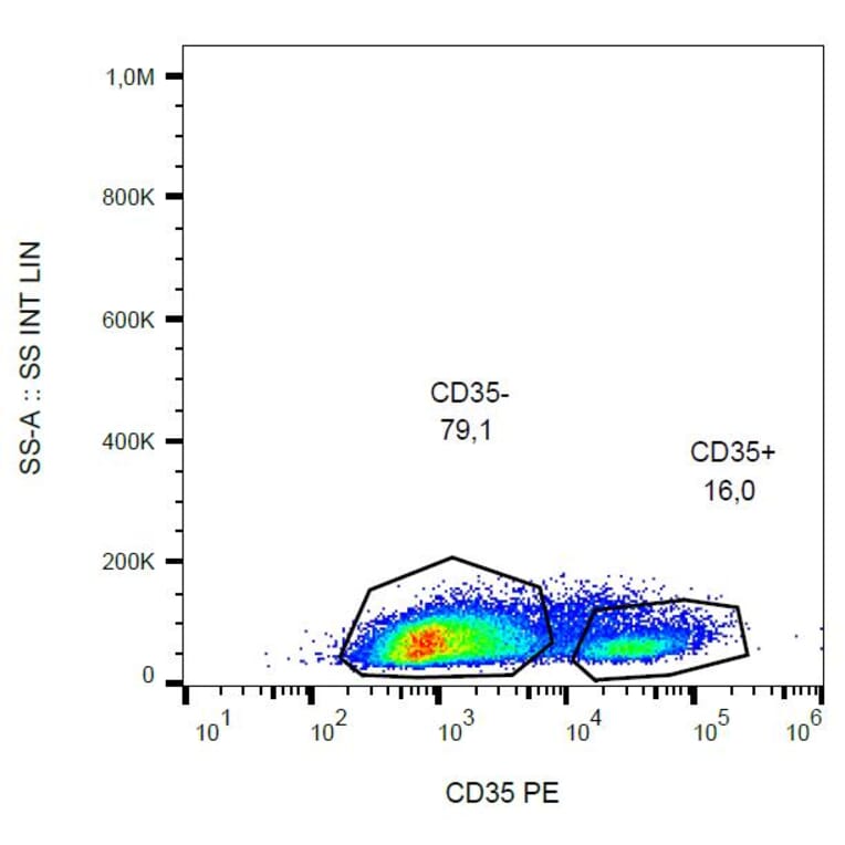 Flow Cytometry - Anti-CD35 Antibody [E11] (PE) (A86041) - Antibodies.com