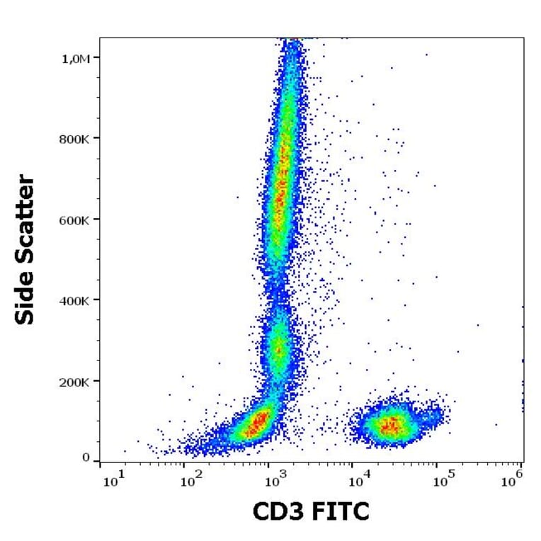 Flow Cytometry - Anti-CD3 Antibody [MEM-57] (FITC) (A86062)