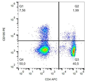 Flow Cytometry - Anti-CD195 Antibody [T21/8] (PE) (A86074)