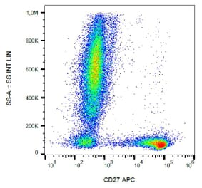 Flow Cytometry - Anti-CD27 Antibody [LT27] (APC) (A86076)