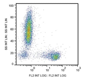 Flow Cytometry - Anti-CD27 Antibody [LT27] (PE) (A86078) - Antibodies.com