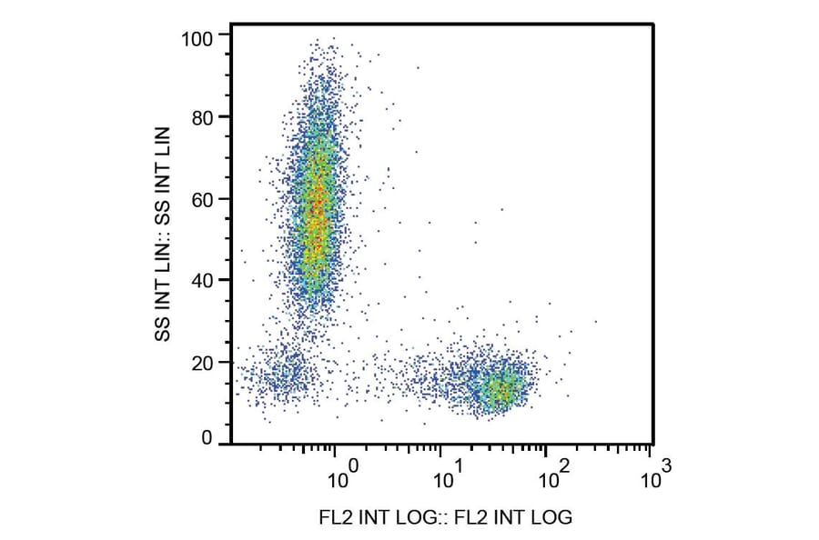 Flow Cytometry - Anti-CD27 Antibody [LT27] (PE) (A86078) - Antibodies.com