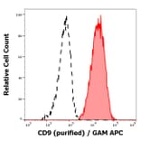 Flow Cytometry - Anti-CD9 Antibody [MEM-61] (A86089)