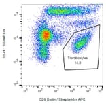 Flow Cytometry - Anti-CD9 Antibody [MEM-61] (Biotin) (A86089) - Antibodies.com