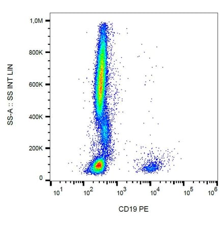 Flow Cytometry - Anti-CD19 Antibody [4G7] (PE) (A86112) - Antibodies.com