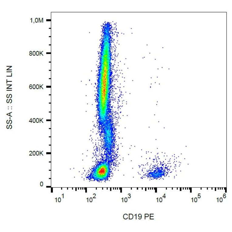 Flow Cytometry - Anti-CD19 Antibody [4G7] (PE) (A86112) - Antibodies.com