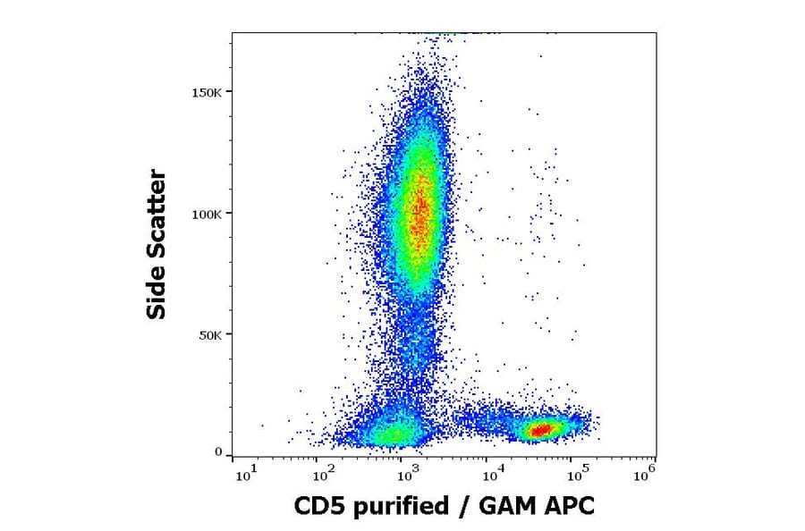 Flow Cytometry - Anti-CD5 Antibody [MEM-32] (A86134)