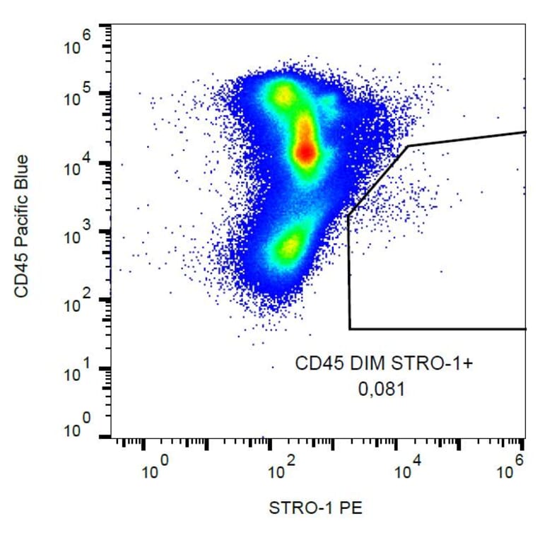 Flow Cytometry - Anti-STRO-1 Antibody [STRO-1] (PE) (A86136)