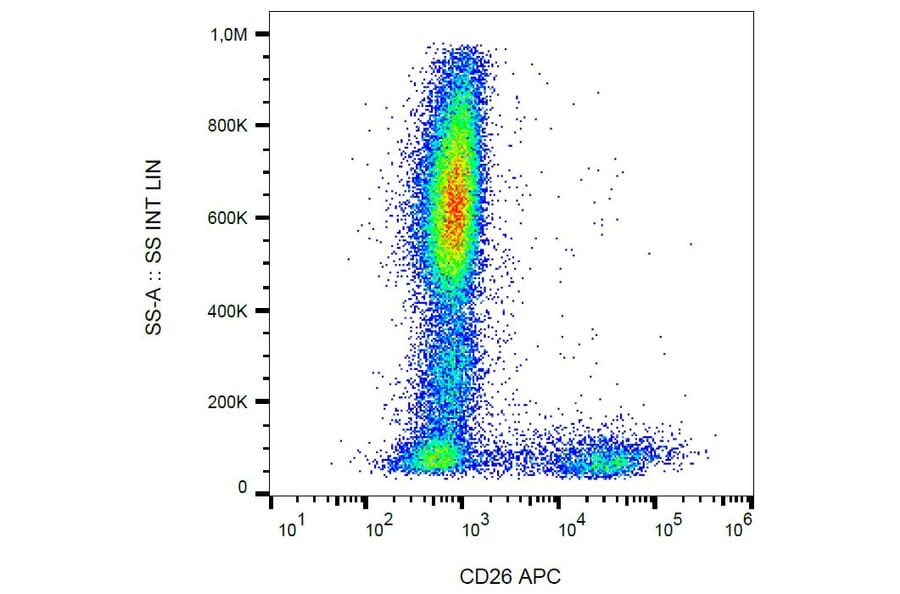 Flow Cytometry - Anti-CD26 Antibody [BA5b] (APC) (A86145) - Antibodies.com