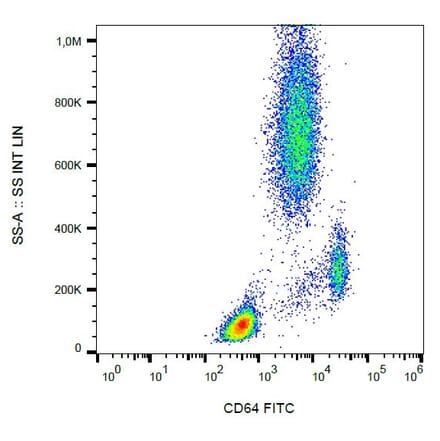 Flow Cytometry - Anti-CD64 Antibody [10.1] (FITC) (A86155) - Antibodies.com