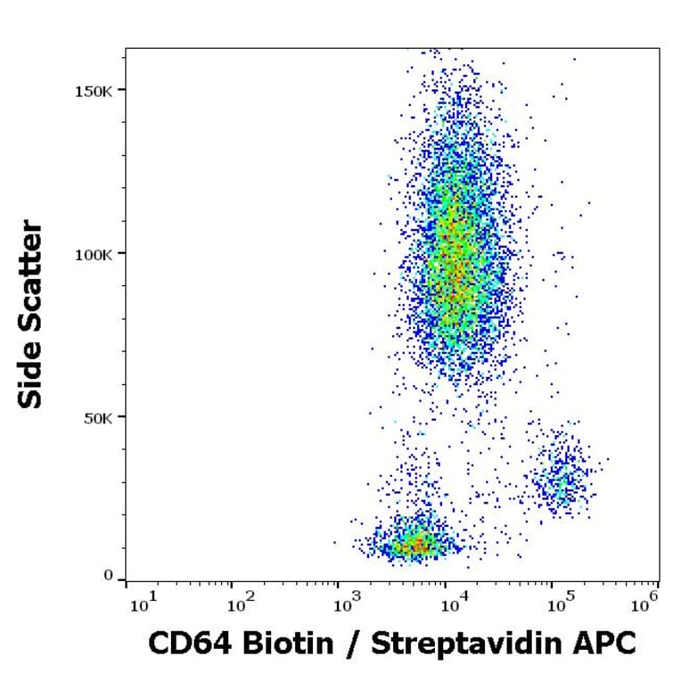 Flow Cytometry - Anti-CD64 Antibody [10.1] (Biotin) (A86161)