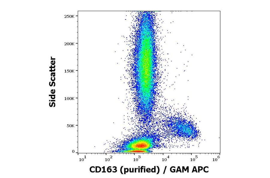 Flow Cytometry - Anti-CD163 Antibody [GHI/61] (A86219)