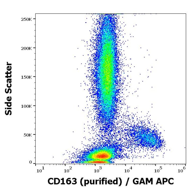 Flow Cytometry - Anti-CD163 Antibody [GHI/61] (A86219)